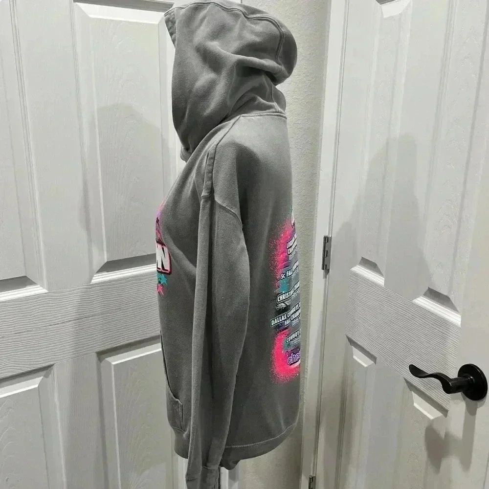All Star Outfitters Varsity All Star 20th season Spirit Celebration Grey hoodie - Picture 4 of 7